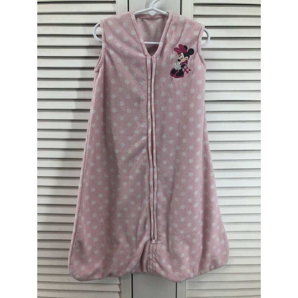 Minnie Mouse Size 6-12M Pink Fleece Sleepsack